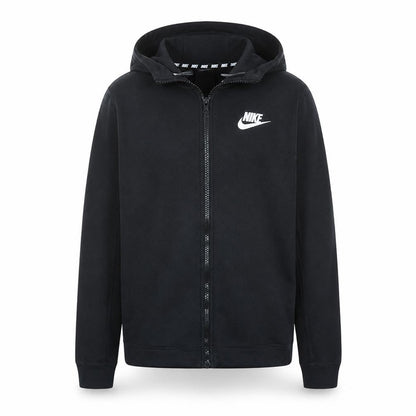 Mens UK Size S Nike Black Full Zip Hoodie