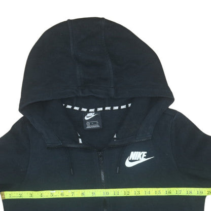 Mens UK Size S Nike Black Full Zip Hoodie