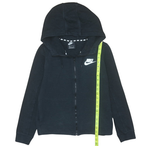 Mens UK Size S Nike Black Full Zip Hoodie