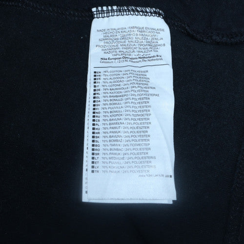Mens UK Size S Nike Black Full Zip Hoodie