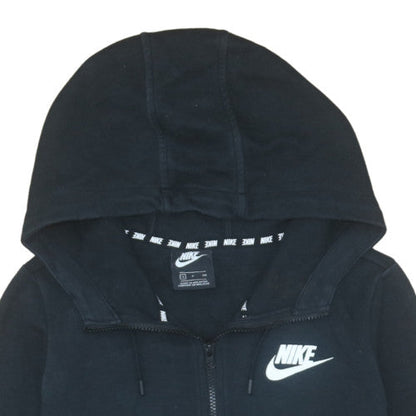 Mens UK Size S Nike Black Full Zip Hoodie