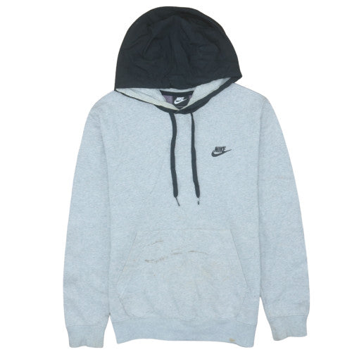 Mens UK Size S Nike Grey Pullover Hoodie