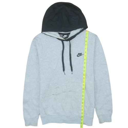 Mens UK Size S Nike Grey Pullover Hoodie