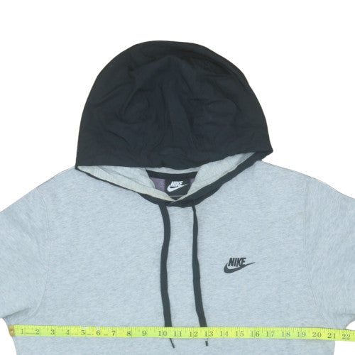 Mens UK Size S Nike Grey Pullover Hoodie