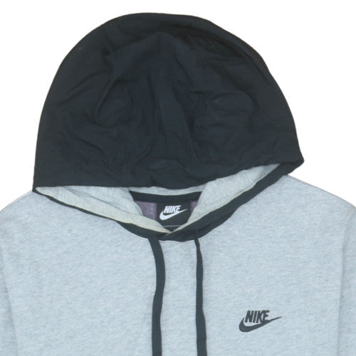 Mens UK Size S Nike Grey Pullover Hoodie