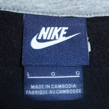 Womens UK Size L Nike Black Pullover Hoodie