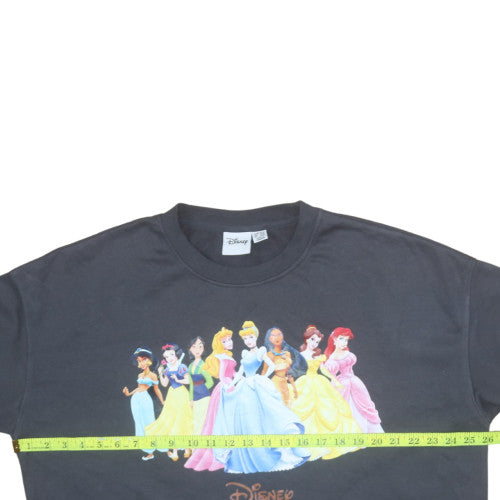 Disney Princess Womens Black XL Pullover Sweatshirt by Primark