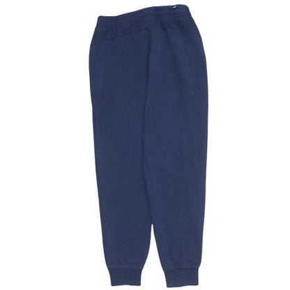 Mens UK Size L PUMA Regular Fit Jogger Blue Trousers