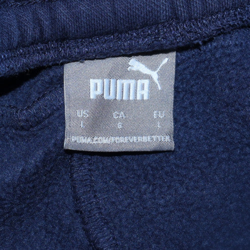 Mens UK Size L PUMA Regular Fit Jogger Blue Trousers