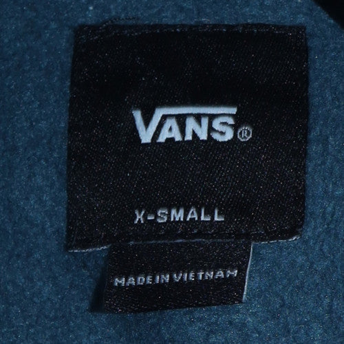 Mens UK Size XS VANS Blue Pullover Sweatshirt