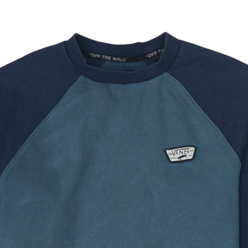 Mens UK Size XS VANS Blue Pullover Sweatshirt