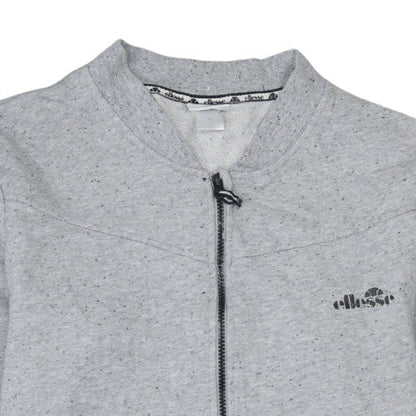 Ellesse Men’s Grey XL Track Jacket Full Zip Lightweight Activewear