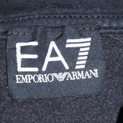 Mens UK Size L Emporio Armani Black Pullover Hoodie