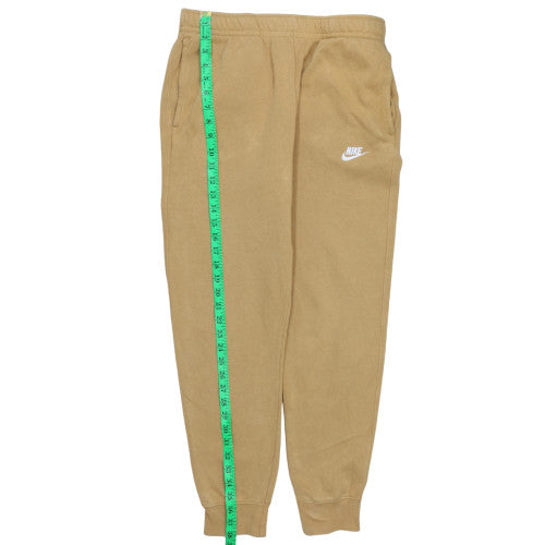 Mens UK Size M Nike Regular Fit Jogger Beige Trousers