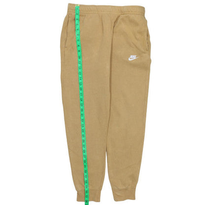 Mens UK Size M Nike Regular Fit Jogger Beige Trousers