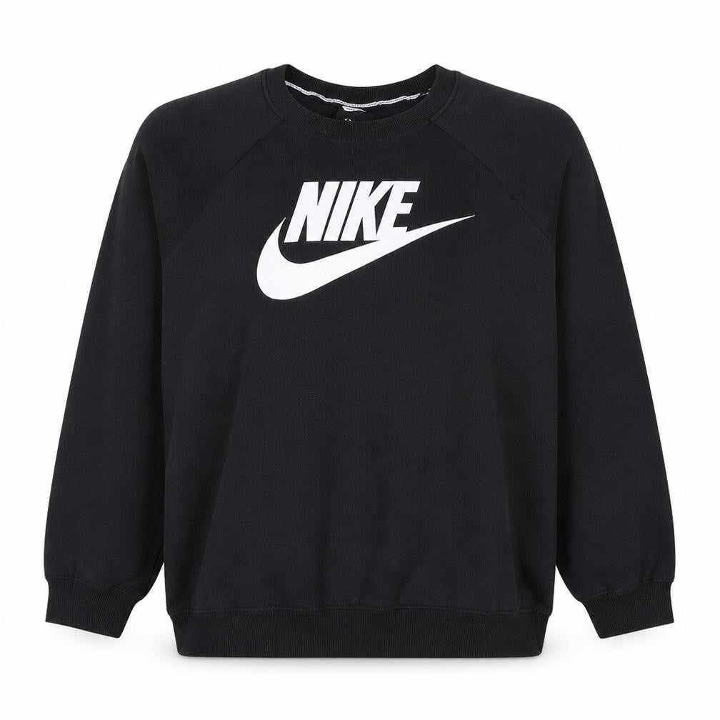 Womens UK Size L Nike Black Pullover Sweatshirt