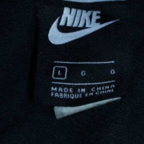 Womens UK Size L Nike Black Pullover Sweatshirt