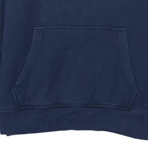 Mens UK Size L Levi's Blue Pullover Hoodie