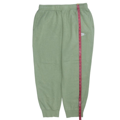 Nike Men's Green Fleece Jogger Sweatpants L Regular Fit