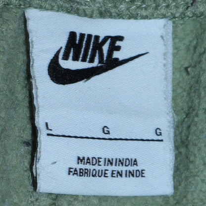 Nike Men's Green Fleece Jogger Sweatpants L Regular Fit