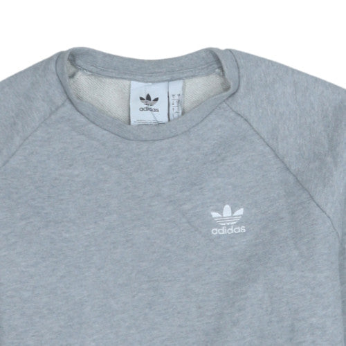 Mens UK Size S adidas Grey Pullover Sweatshirt