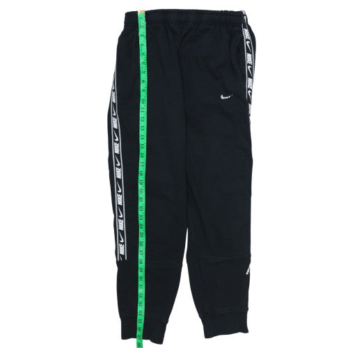 Mens UK Size L Nike Regular Fit Jogger Black Trousers
