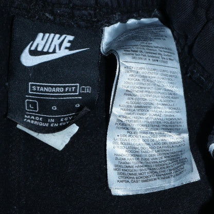 Mens UK Size L Nike Regular Fit Jogger Black Trousers