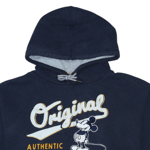 Womens UK Size XL Disney Blue Pullover Hoodie