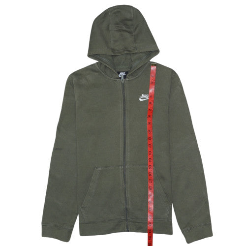 Boys UK Size XL Nike Green Full Zip Hoodie
