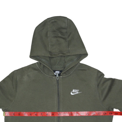 Boys UK Size XL Nike Green Full Zip Hoodie