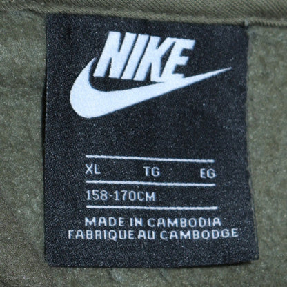 Boys UK Size XL Nike Green Full Zip Hoodie