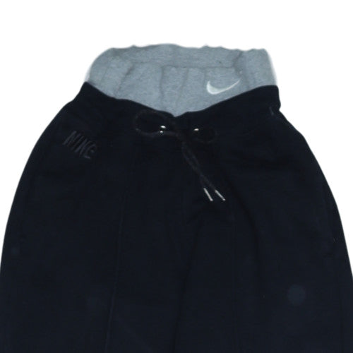 Womens UK Size XS Nike Regular Fit Jogger Black Trousers