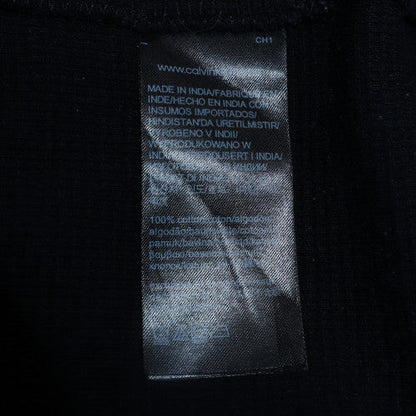 Calvin Klein Jeans Men's Black Cotton Crew Neck Jumper M