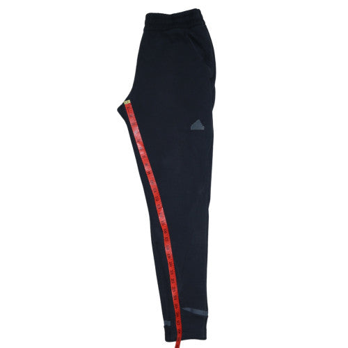 Mens UK Size M adidas Regular Fit Jogger Black Trousers
