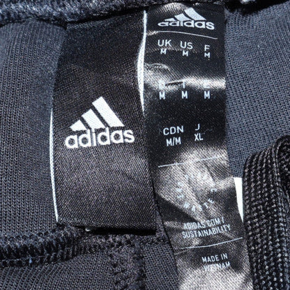 Mens UK Size M adidas Regular Fit Jogger Black Trousers