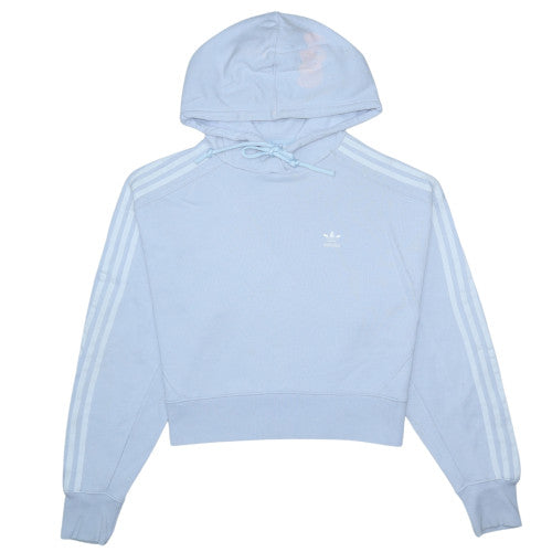 Womens UK Size 8 adidas Blue Pullover Hoodie