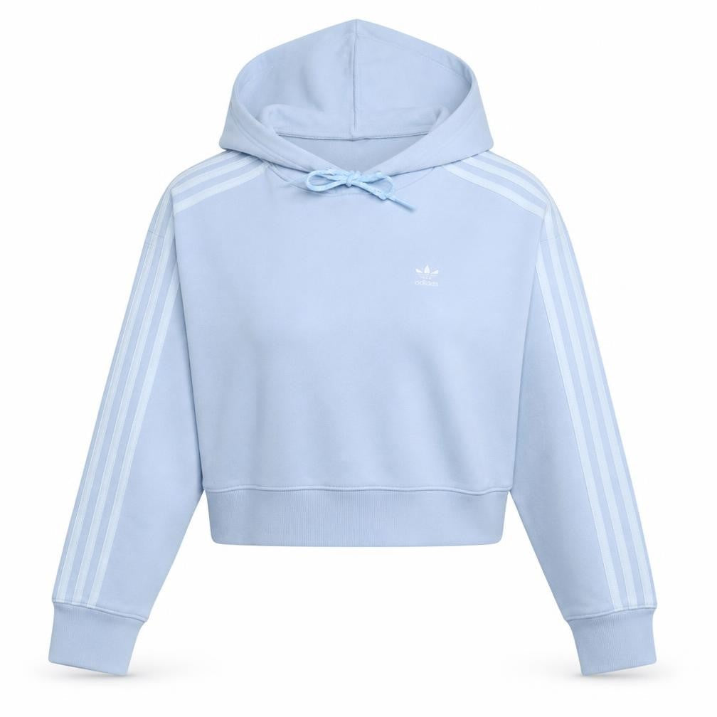 Womens UK Size 8 adidas Blue Pullover Hoodie