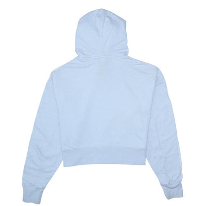 Womens UK Size 8 adidas Blue Pullover Hoodie