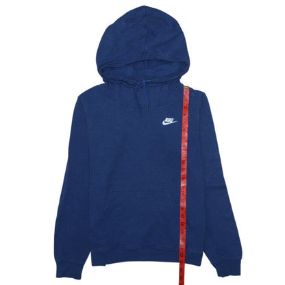 Mens UK Size S Nike Blue Pullover Hoodie