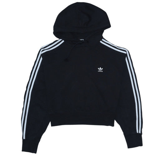 Womens UK Size 12 adidas Black Pullover Hoodie