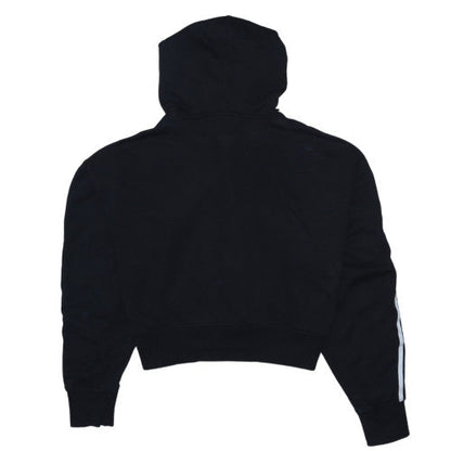 Womens UK Size 12 adidas Black Pullover Hoodie