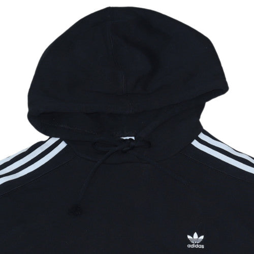 Womens UK Size 12 adidas Black Pullover Hoodie