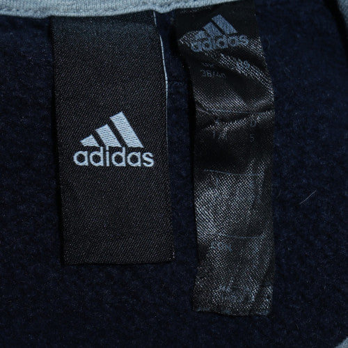 Mens UK Size M adidas Blue Pullover Hoodie