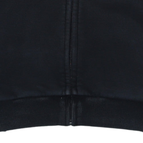 Puma Boys Black 13-14 Years Track Jacket Full Zip Fleece Activewear