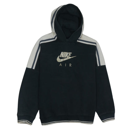 Nike Boys Black XL Pullover Fleece Hoodie with Logo Detail