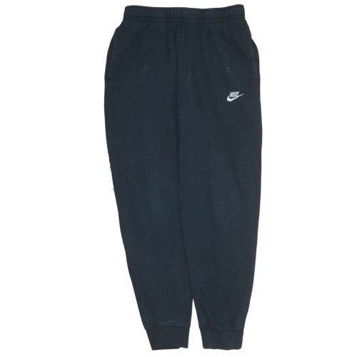 Mens UK Size M Nike Regular Fit Jogger Black Trousers