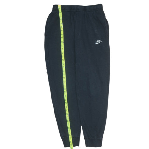 Mens UK Size M Nike Regular Fit Jogger Black Trousers