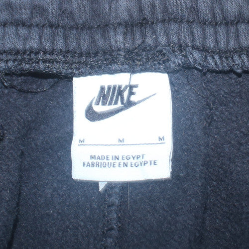Mens UK Size M Nike Regular Fit Jogger Black Trousers