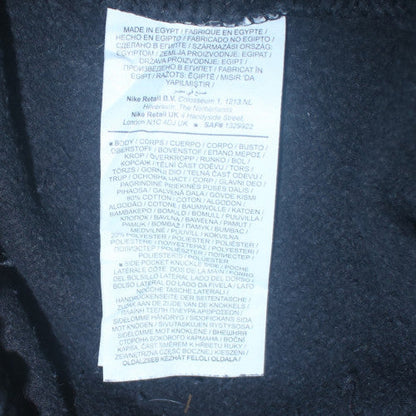 Mens UK Size M Nike Regular Fit Jogger Black Trousers