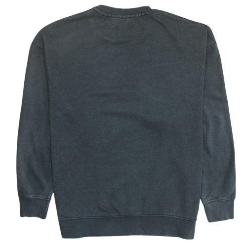 Womens UK Size 2XS Nirvana Black Pullover Sweatshirt